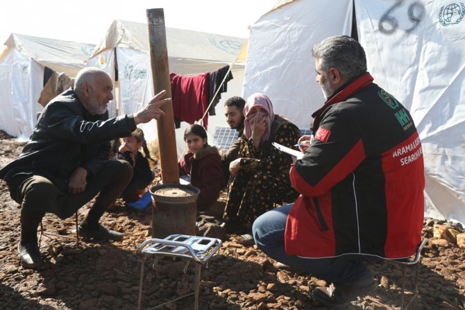 İdlib’te Sivillere Sağlık Taraması