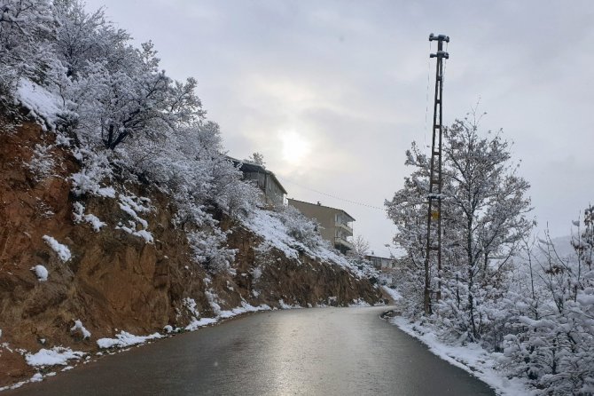 Gümüşhane’de Kar Yağışı