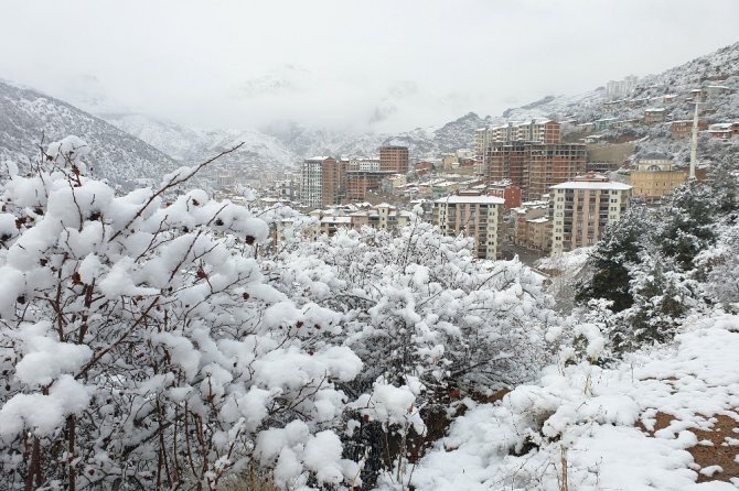 Gümüşhane’de Kar Yağışı