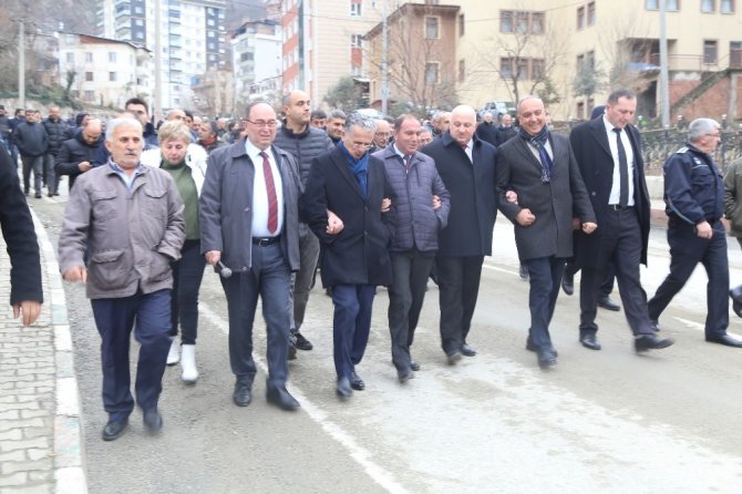 Artvin’de Doğalgaz Kazı Çalışmaları Durduruldu