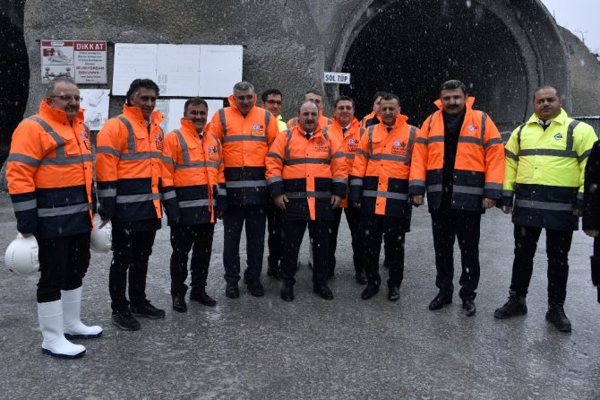 Bakan Varank’tan Dünyanın En Uzun 2.tüneline İnceleme