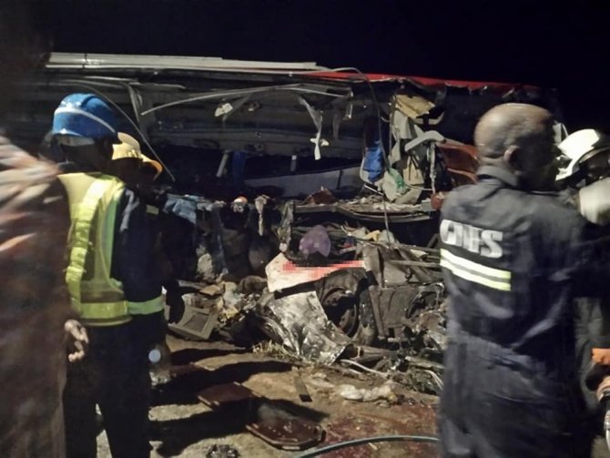 Gana’da Feci Otobüs Kazası: 34 Ölü, 54 Yaralı