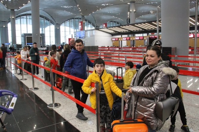 İstanbul Havalimanı’nda Yarıyıl Tatili Yoğunluğu