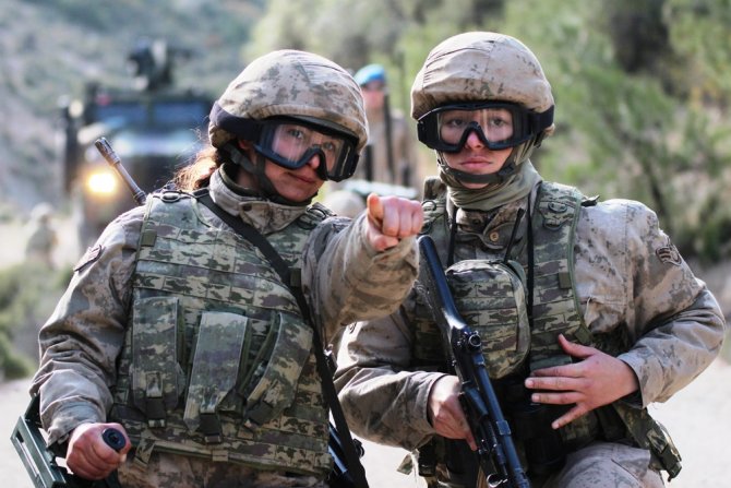 İşte Türkiye’nin İlk Kadın Jandarma Komando Astsubayları
