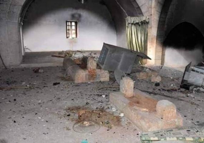 Esad Rejimi, Ömer Bin Abdülaziz Türbesi’ne Zarar Verdi