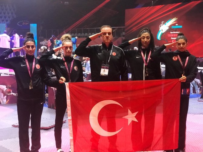 Kadın Tekvando Milli Takımı, Dubai’de Şampiyon
