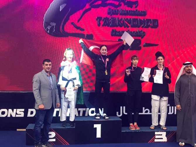 Kadın Tekvando Milli Takımı, Dubai’de Şampiyon