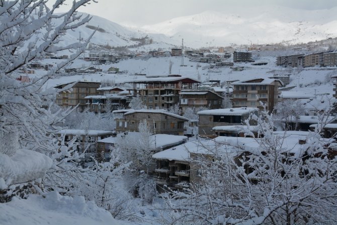 Hakkari’de Kar Manzaraları