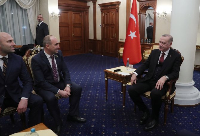 Cumhurbaşkanı Erdoğan, Ahıska Ve Gagavuz Türklerini Kabul Etti