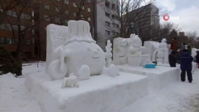 Japonya’da Kar Festivali