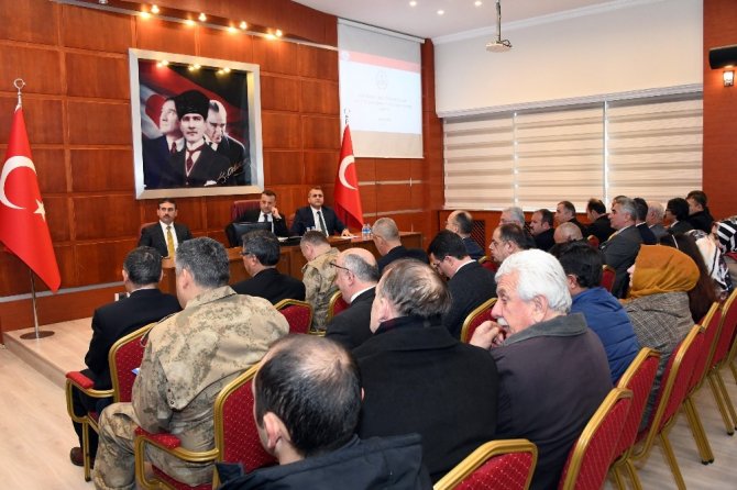 Gümüşhane’de Okul Güvenlik Toplantısı Yapıldı