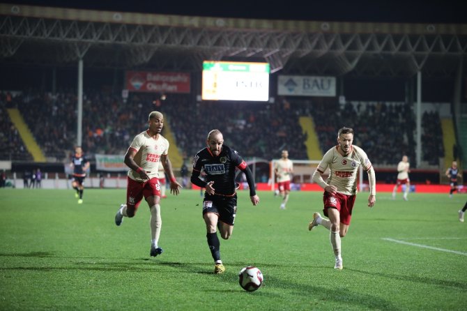 Ziraat Türkiye Kupası: Aytemiz Alanyaspor: 2 - Galatasaray: 0 (Maç Sonucu)
