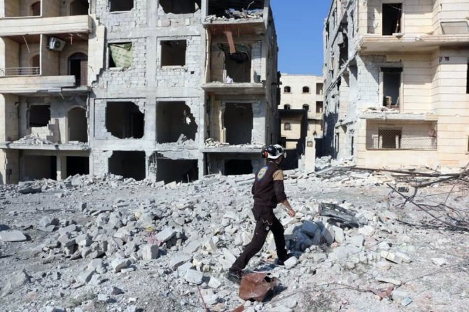 Esad Rejiminden Halep’e Hava Saldırısı: 5 Ölü