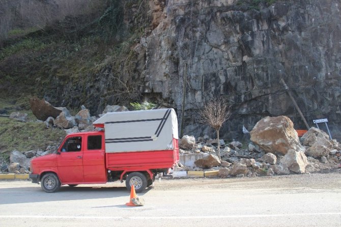 Giresun’daki Heyelan