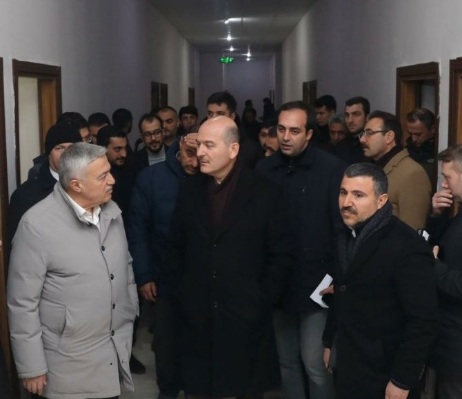 Bakan Soylu, Tekrar Deprem Bölgesinde