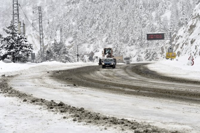 Gümüşhane’de Kar Yağışı