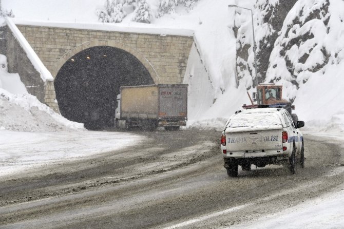 Gümüşhane’de Kar Yağışı