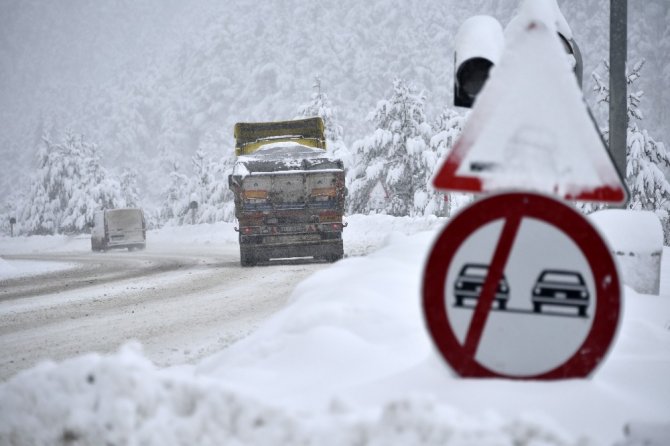 Gümüşhane’de Kar Yağışı