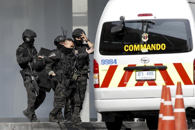 Tayland’da Alışveriş Merkezinde Katliam Yapan Asker Öldürüldü