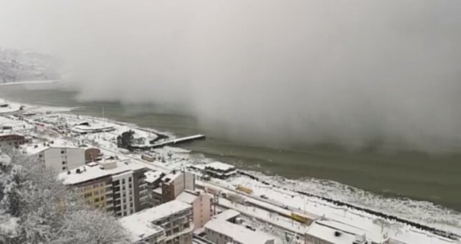 Kar Fırtınası Böyle Geldi