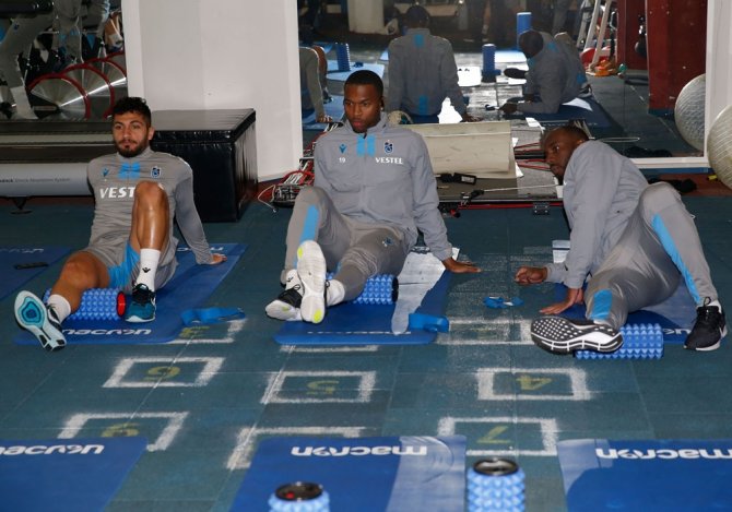 Trabzonspor Salonda Çalıştı