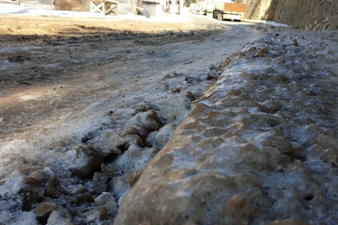 Gümüşhane Yılın En Soğuk Gecesini Yaşadı