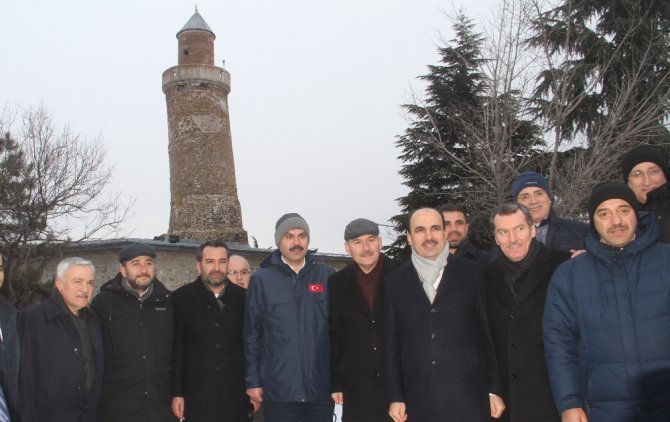 Bakan Soylu Ve Kurum, Tarihi Harput Mahallesi’nde İncelemede Bulundu