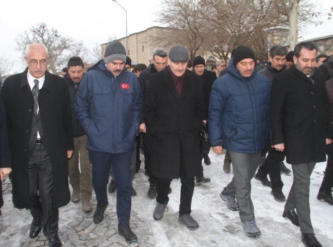 Bakan Soylu Ve Kurum, Tarihi Harput Mahallesi’nde İncelemede Bulundu
