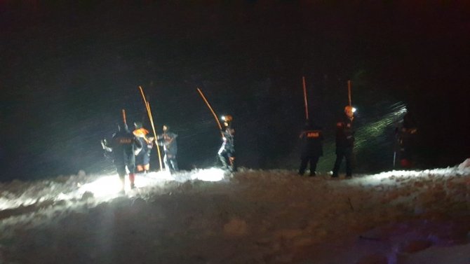 Zigana Dağı’ndaki Çığla İlgili Açıklama