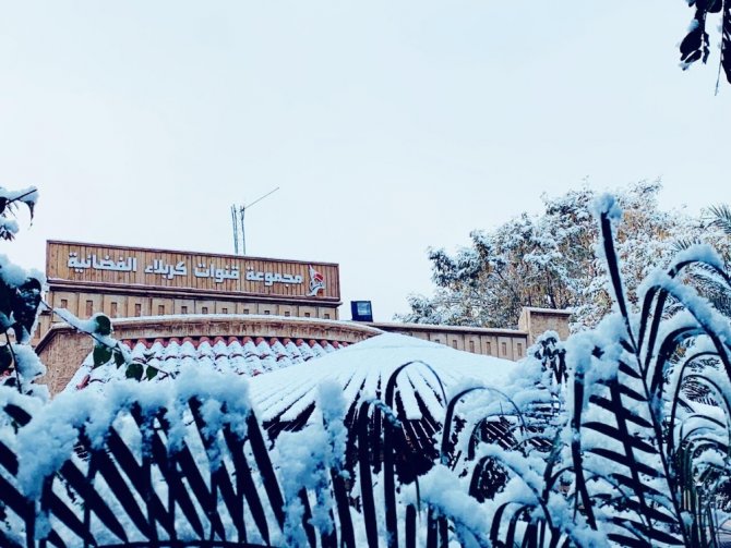 Irak Beyaza Büründü