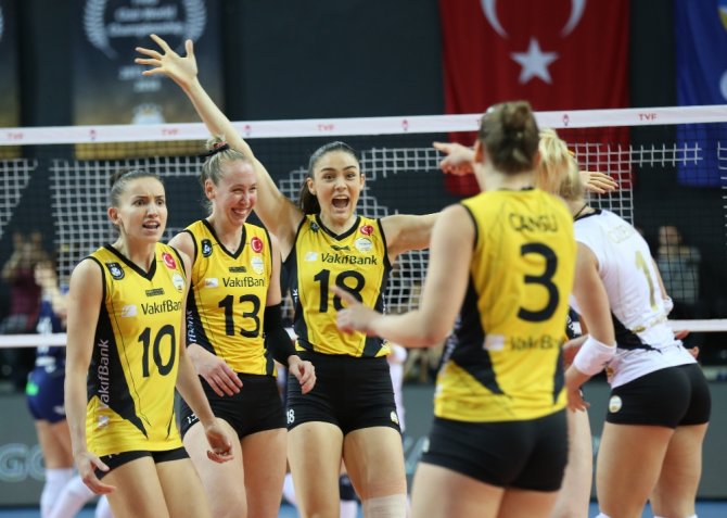 Derbide Zafer Vakıfbank’ın