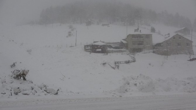 Trabzon-gümüşhane Karayolunda Yaşanan Çığın Ardından