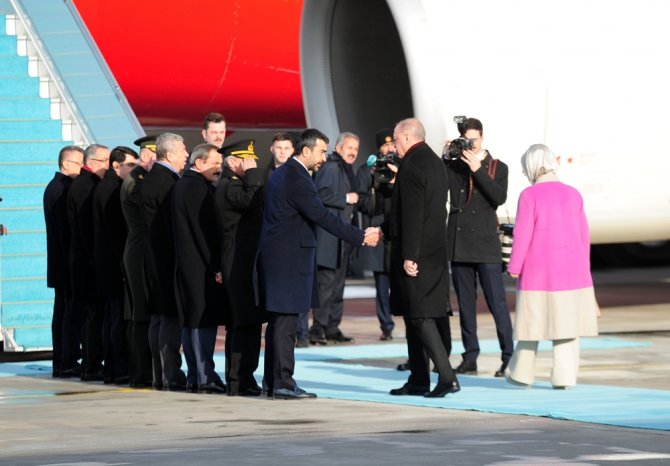 Cumhurbaşkanı Erdoğan Pakistan’a Gitti