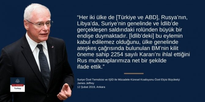 “Türkiye’nin Suriye’de Özellikle İdlib’de Askeri Güç Bulundurma Noktasındaki Bu Meşru Menfaatlerini Anlıyor Ve Destekliyoruz”