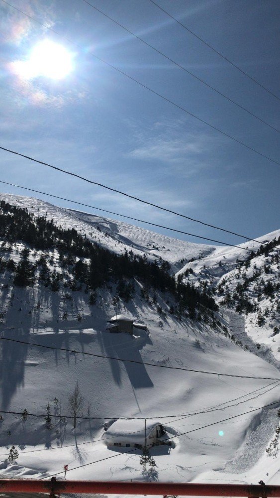 Zigana’da 10 Kişiye Mezar Olan Yere Yine Çığ Geldi