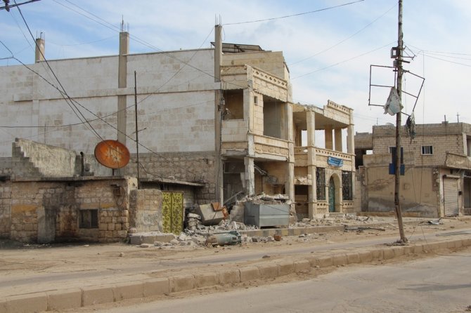 Rejimin Vurduğu Atarib Hayalet Şehre Döndü