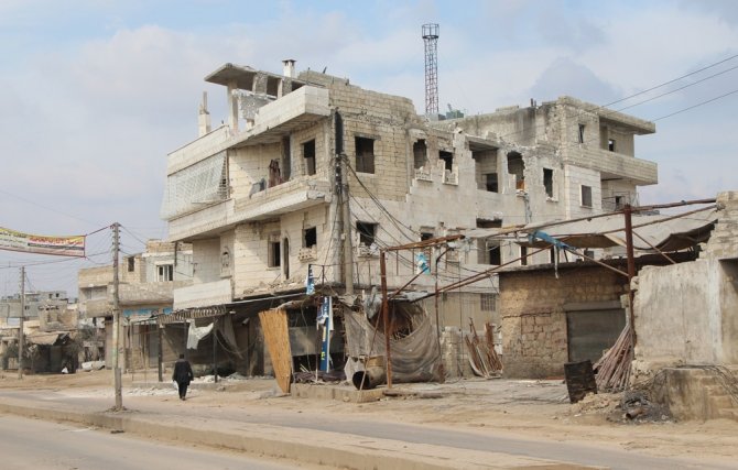 Rejimin Vurduğu Atarib Hayalet Şehre Döndü