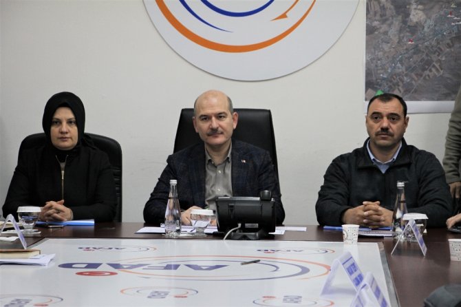 Bakan Soylu Elazığ’da