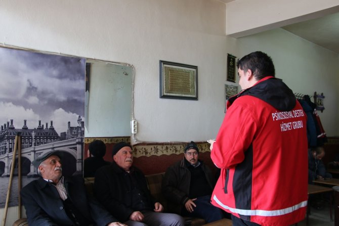 Elazığ’da Depremin Merkezindeki Ailelere "Psikososyal Destek"