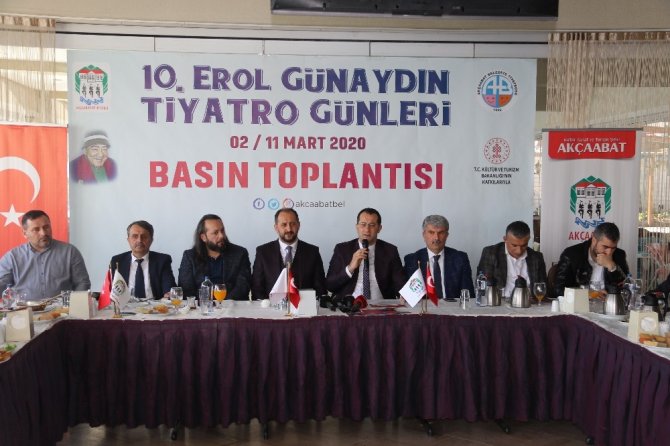 10. Erol Günaydın Tiyatro Günleri Başlıyor