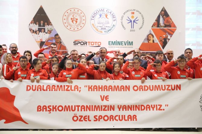 Bakan Kasapoğlu, Özel Sporcular İle Bir Araya Geldi