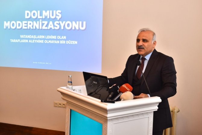 Başkan Zorluoğlu Trabzon’un Yeni Dolmuş Sistemini Açıkladı