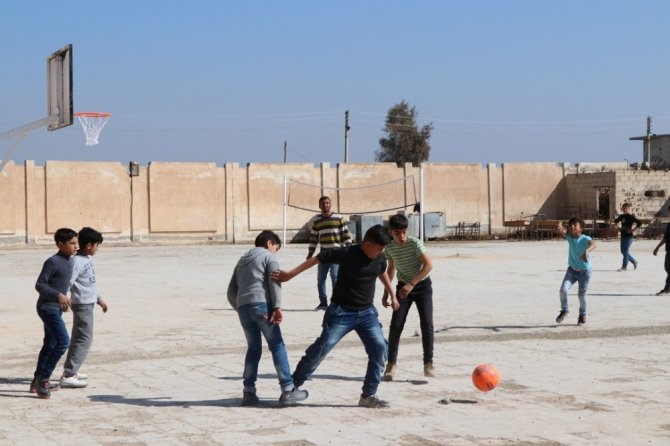 Güvenli Bölgede Eğitim Hız Kazandı