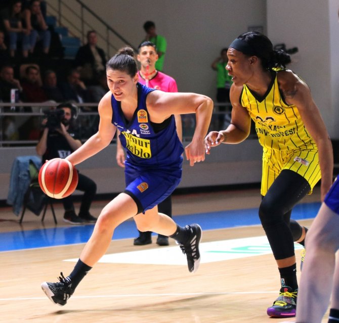 Kadınlar Türkiye Kupası: Fenerbahçe Öznür Kablo: 73 - Çankaya Üniversitesi: 65