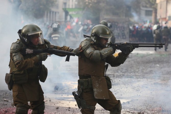 Şili’de Hükümet Karşıtı Protestolar Yeniden Alevlendi