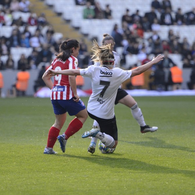 Beşiktaş Kadın Futbol Takımı, Atletico Madrid’e 2-0 Mağlup Oldu