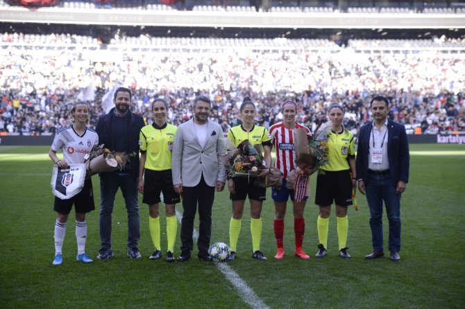 Beşiktaş Kadın Futbol Takımı, Atletico Madrid’e 2-0 Mağlup Oldu
