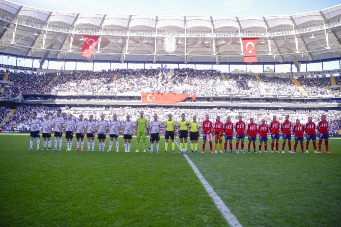 Beşiktaş Kadın Futbol Takımı, Atletico Madrid’e 2-0 Mağlup Oldu