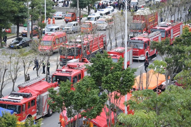 Çin’de Çöken Karantina Otelinin Enkazından 10 Cansız Bedene Ulaşıldı