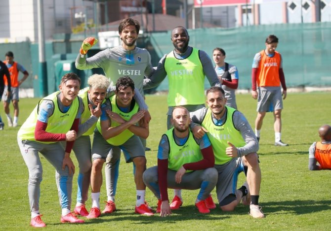 Trabzonspor’da Pereira Ve Hosseini Takımla Çalıştı